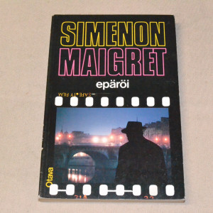 Georges Simenon Maigret epäröi